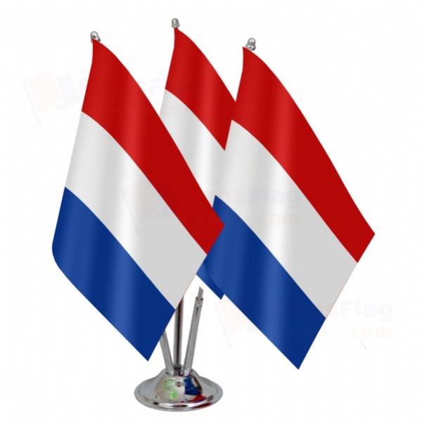 Netherlands Triple Table Flag