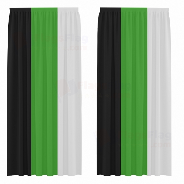 Neutrois Digital Printed Curtains