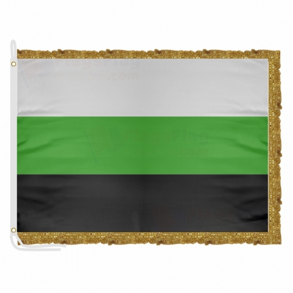 Neutrois Satin Office Flag
