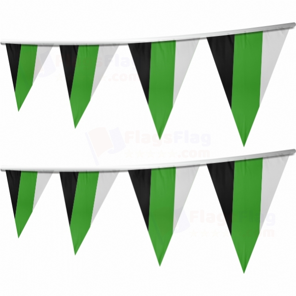Neutrois Stringed Triangle Flag