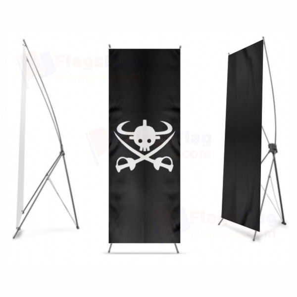 New Giant Warrior Pirates Digital Print X Banner