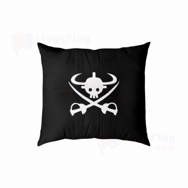 New Giant Warrior Pirates Digital Printed Pillow Cover
