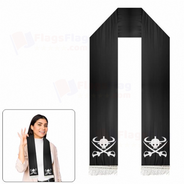 New Giant Warrior Pirates Scarf Digital Printing