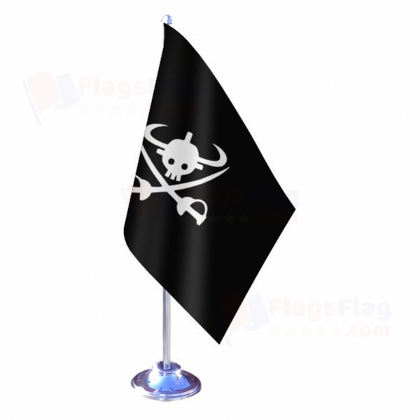 New Giant Warrior Pirates Single Table Flag