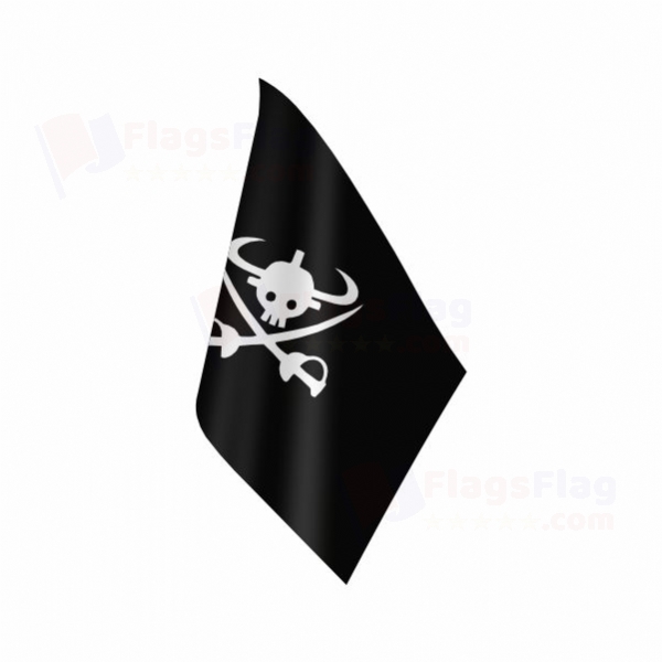 New Giant Warrior Pirates Table Flag