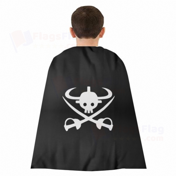 New Giant Warrior Pirates Woven Fabric Cloak Digital Printing