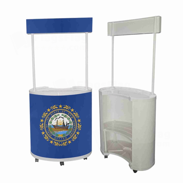 New Hampshire Round Display Stand