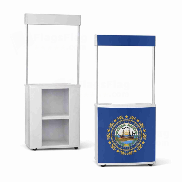 New Hampshire Square Promotion Stand
