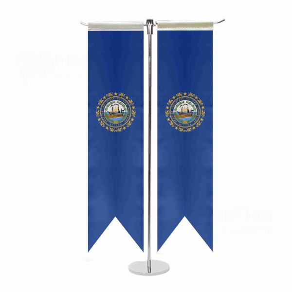 New Hampshire T Table Flag
