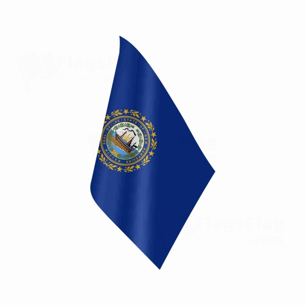 New Hampshire Table Flag