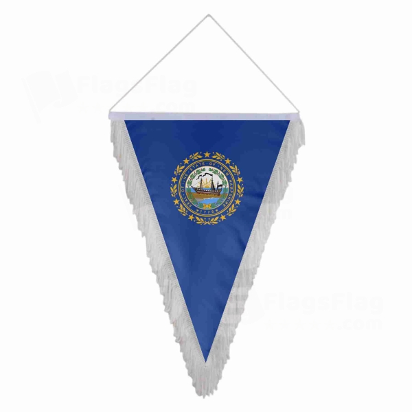 New Hampshire Triangle Fringed Streamers