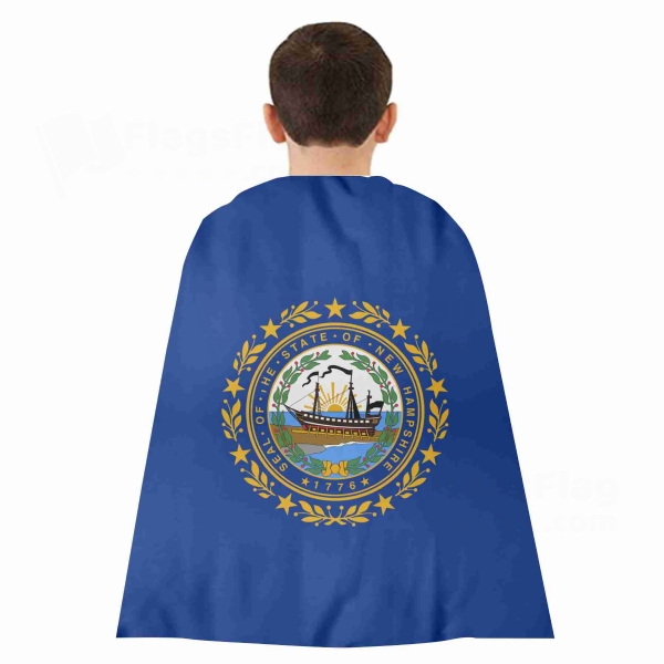 New Hampshire Woven Fabric Cloak Digital Printing