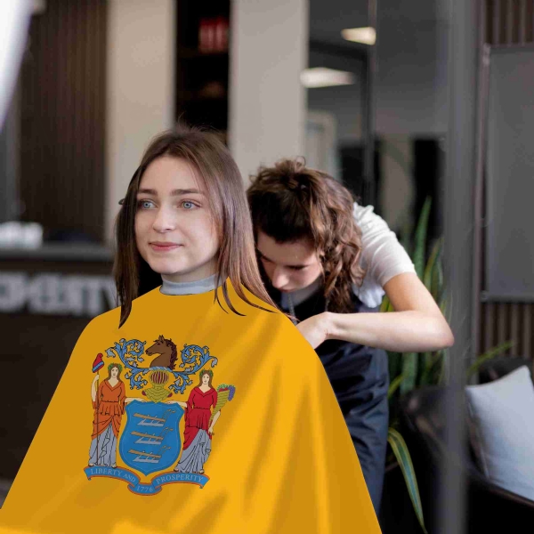 New Jersey Barber Apron