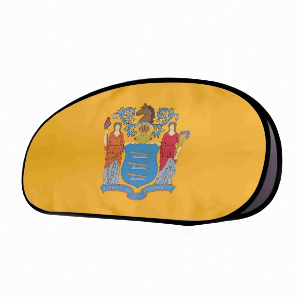 New Jersey Horizontal Fabric Banner Display Stands