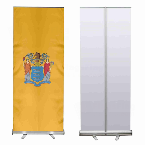 New Jersey Roll Up Banner