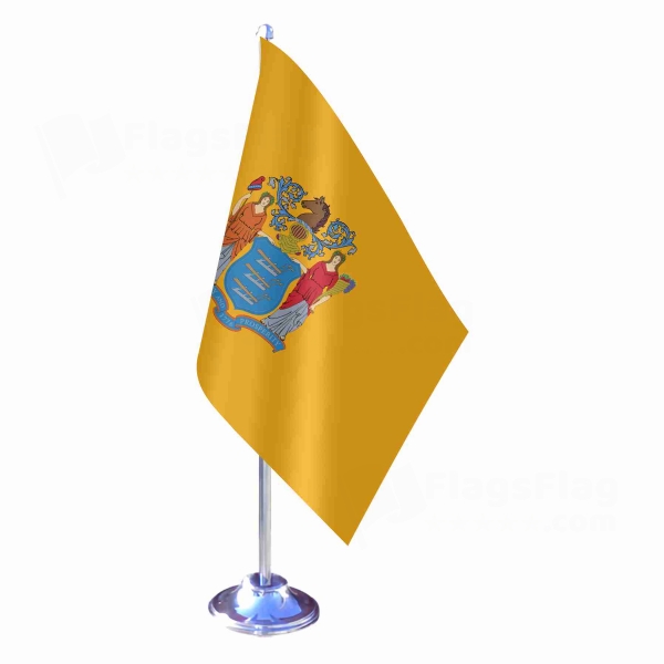 New Jersey Single Table Flag