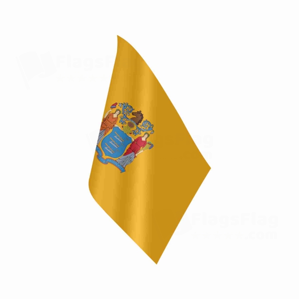 New Jersey Table Flag