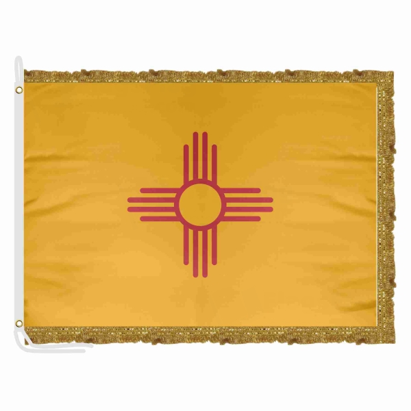 New Mex�co Satin Office Flag