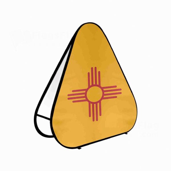 New Mex�co Triangle Fabric Banner Display Stands