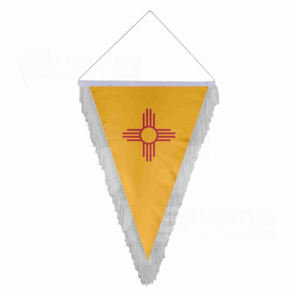 New Mex�co Triangle Fringed Streamers