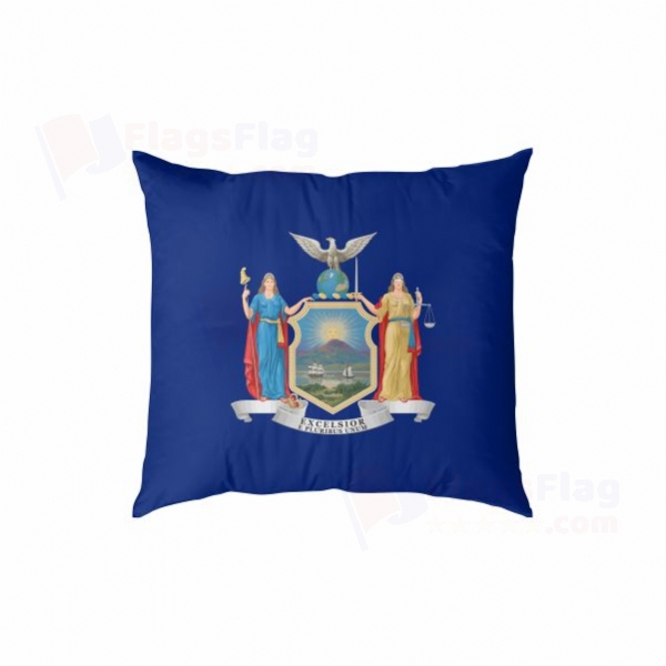 New York Digital Printed Pillow Cover