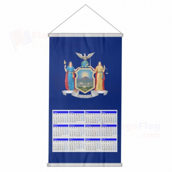 New York Woven Fabric Digital Printing Calendar