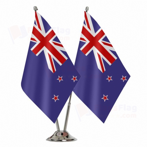 New Zealand Binary Table Flag