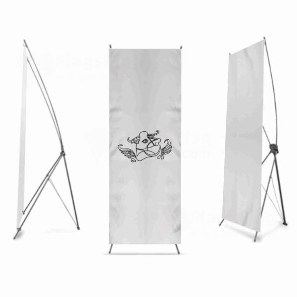Nezak Huns Digital Print X Banner