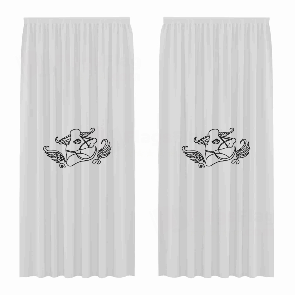 Nezak Huns Digital Printed Curtains