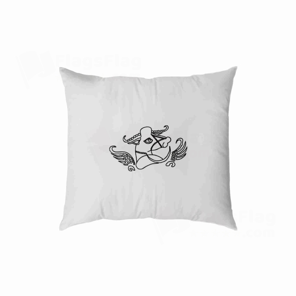 Nezak Huns Digital Printed Pillow Cover