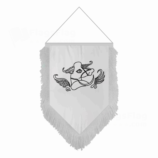 Nezak Huns Pentagonal Flags