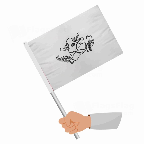 Nezak Huns Stick Flag