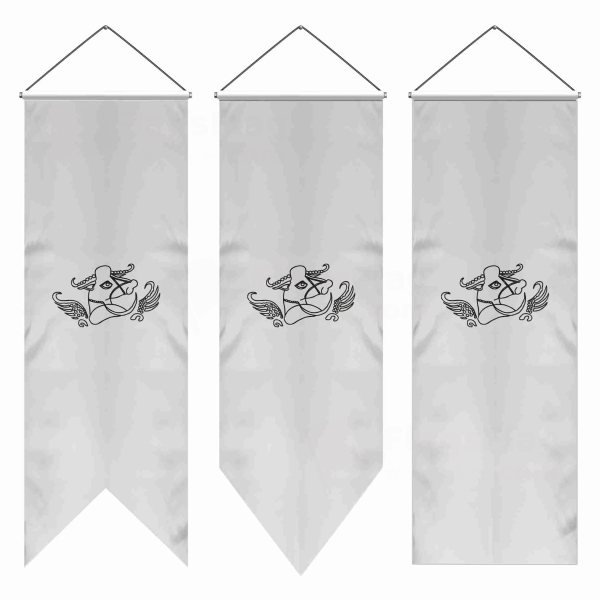 Nezak Huns Swallowtail Flags