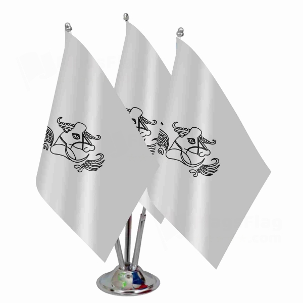 Nezak Huns Triple Table Flag
