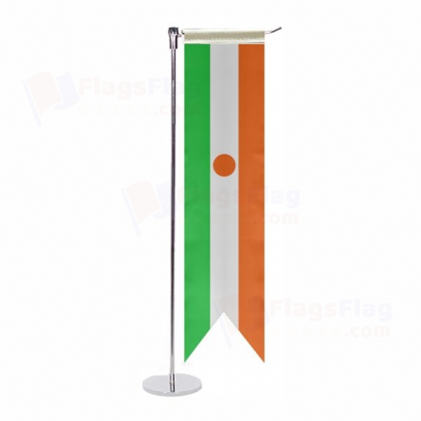 Niger L Table Flag