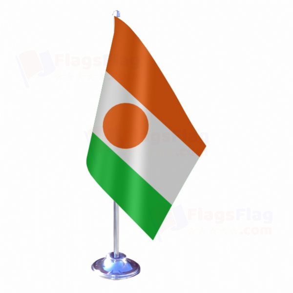 Niger Single Table Flag