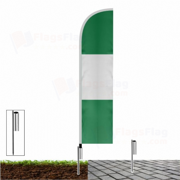 Nigeria Beach Flags Nigeria Sailing Flags