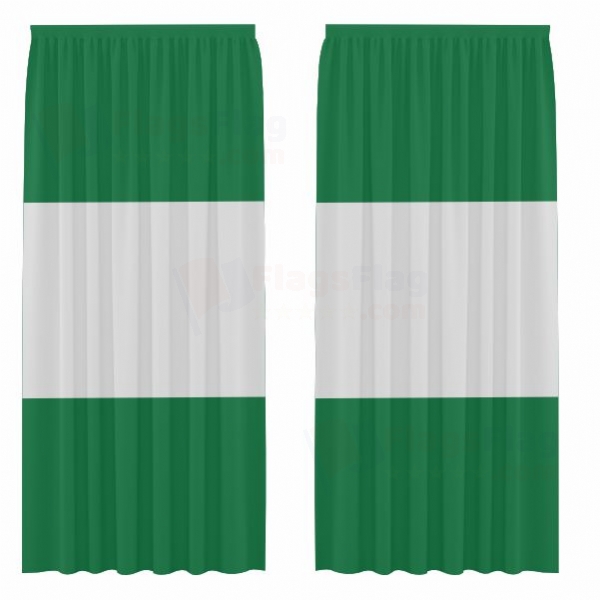 Nigeria Digital Printed Curtains