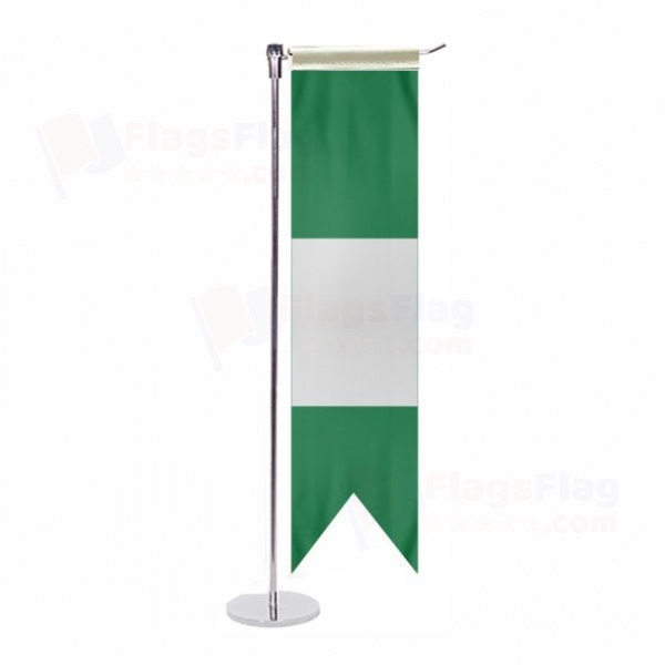 Nigeria L Table Flag
