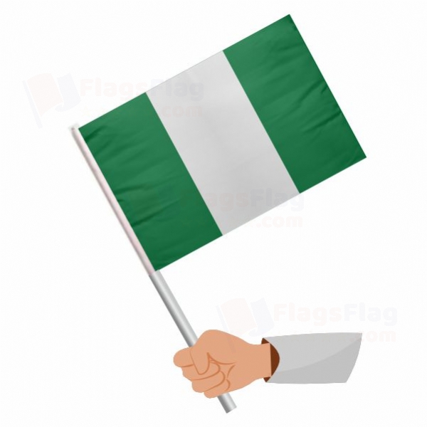 Nigeria Stick Flag