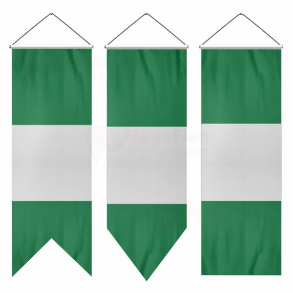 Nigeria Swallowtail Flags