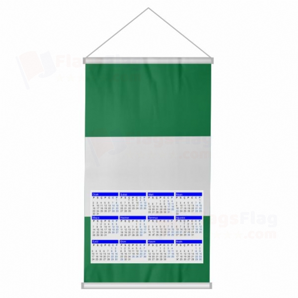 Nigeria Woven Fabric Digital Printing Calendar