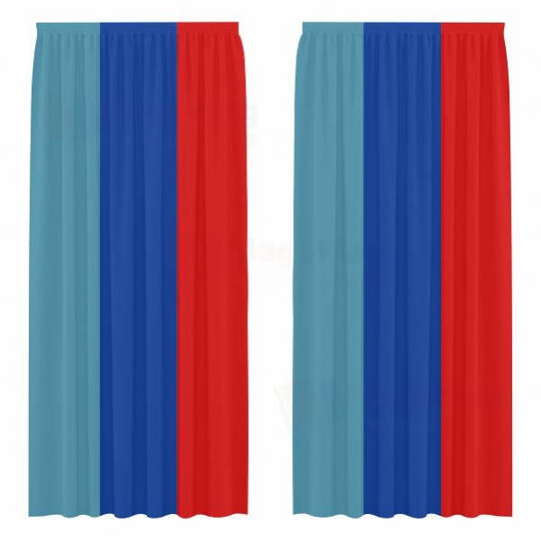 Nigerian Armed Forces Digital Printed Curtains