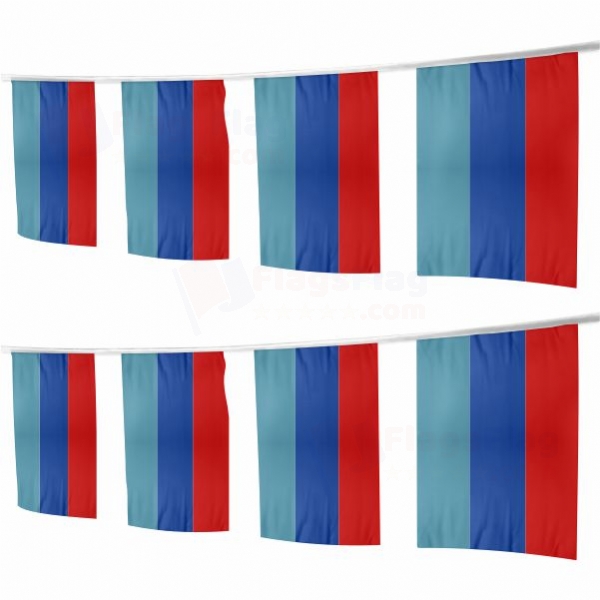 Nigerian Armed Forces Square String Flags