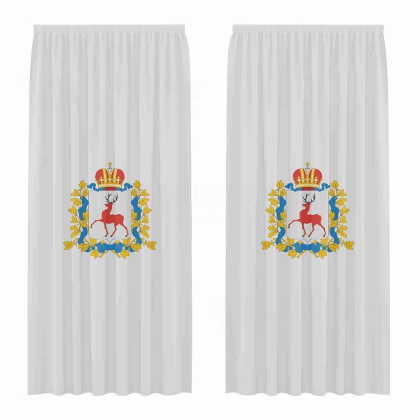 Nijni Novgorod Oblast� Digital Printed Curtains
