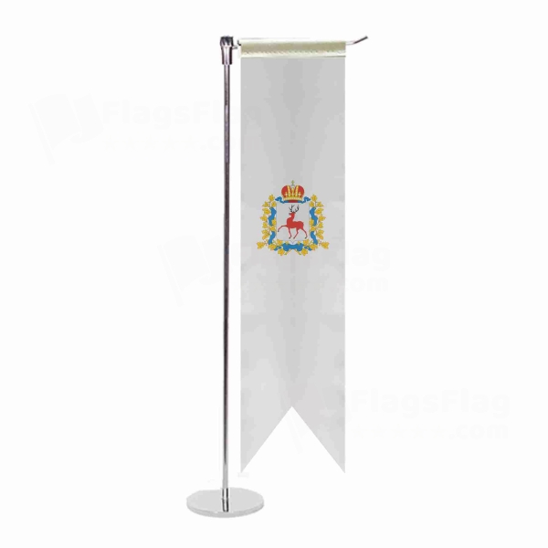 Nijni Novgorod Oblast� L Table Flag