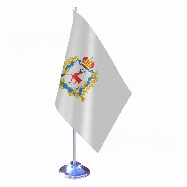 Nijni Novgorod Oblast� Single Table Flag