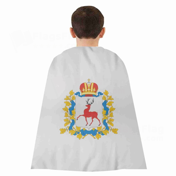Nijni Novgorod Oblast� Woven Fabric Cloak Digital Printing