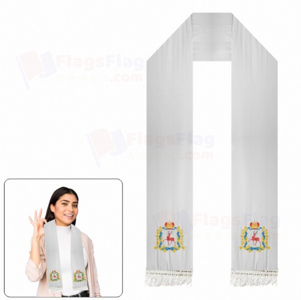 Nizhny Novgorod Oblast Scarf Digital Printing