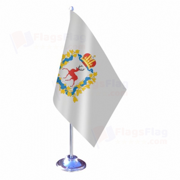 Nizhny Novgorod Oblast Single Table Flag